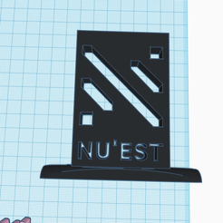 nuesbox.png STL file NU'EST Kpop Display Ornament・Template to download and 3D print
