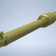 Gun_Abrams_444.jpg M256 120mm Smoothbore Gun Barrel for M1A1/M1A2 Abrams in 1/16 Scale 3D Print Model (Pre-Supported)