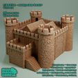 Castle-Keep-Main-Webpage.jpg Castle - Norman Keep, DND scenery, medieval building, fantasy architecture, wargame scenery, 28mm and 32mm scale