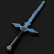 Shapr-Image-2025-01-06-192949.png Sword Art Online Kirito Dark Repulser Sword Prop ( 1/1 Scale )