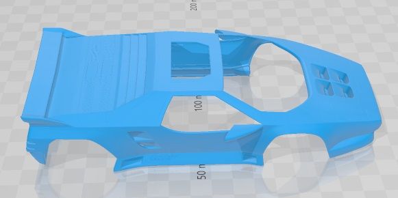 Vector-W8-1992-3.jpg 3D file Vector W8 1992 Printable Body Car・3D printer design to download, hora80