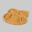 untitled.87.jpg Owl Serving Tray, Cnc Cut 3D Model File For CNC Router Engraver, Plate Carving Machine, Relief, serving tray Artcam, Aspire, VCarve, Cutt3D