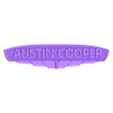 austin cooper.stl Classic Mini Cooper Mini Morris Austin Badge Emblem