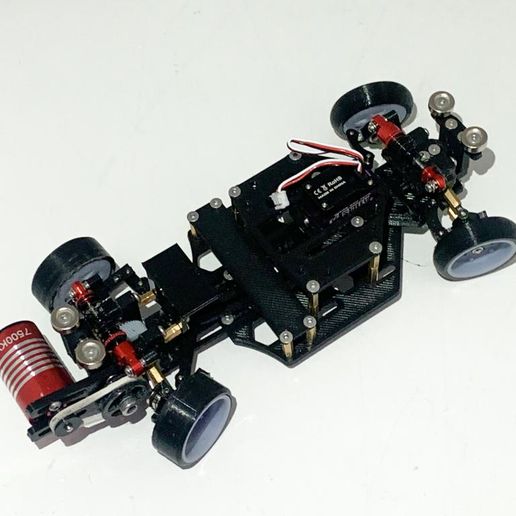 🚗 PRC 3 1:24 rwd drift car mini z・ STL File for ・Cults