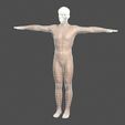 10.jpg Beautiful man -Rigged and animated for Unity