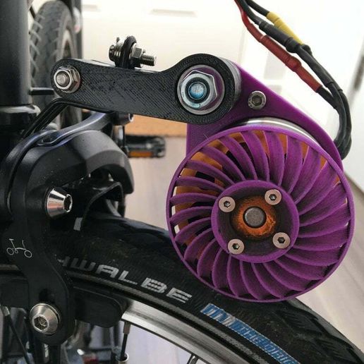 IMG_4155.jpg Electric Brompton? DIY Friction Drive Solution