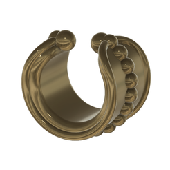 DREAD BEADS RING EAR - 01 v3-00.png STL file fake nose hoop with cross shaped flower FAKE NIPPLE PIERCING Female male Non-Piercing Body Jewellery Bondage Weight Female DREADLOCK BEAD DREAD BEADS RING EAR femJ-22 version 3d print cnc・Template to download and 3D print, Dzusto