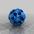 bio-ball_gyroid_sphere.png gyroid bioball for wet/dry aquarium biofilter 25mm