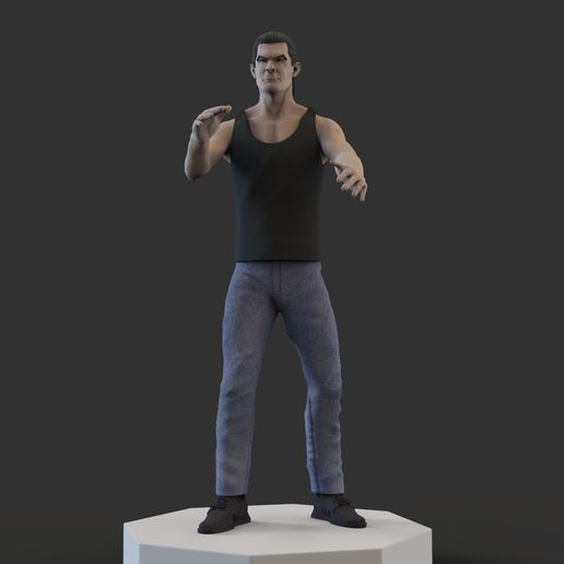 Steven Seagal Above the law ( Nico) 3D model