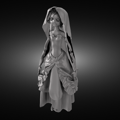 A-dead-bride-render.png Archivo STL Una novia muerta・Modelo de impresora 3D para descargar