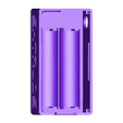 box_v2.stl "Extrude" Box mod dual 18650 DIY vape