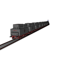 6.png TRAIN RAIL VEHICLE ROAD 3D MODEL TRAIN METRO