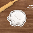 single-side-profile-hedgehog.png Hedgehog Cookie Cutter Set