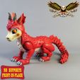 8.jpg FLEXI RED DRAGON | PRINT-IN-PLACE | NO-SUPPORT CUTE ARTICULATE