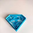 superman.jpg Superman cookies, sugar paste, polymer clay cutter