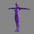 3.jpg Animated Naked Elf Woman-Rigged 3d game character Low-poly 3D