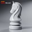 13.jpg Chevalier Pièce d'échecs Design moderne
