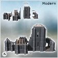 3.jpg Ruined Spanish-style stone church with large corner buttresses and exposed wooden framework (19) - Modern WW2 WW1 World War Diaroma Wargaming RPG Mini Hobby