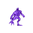 Sahuagin_Pose_2.stl Модульные миниатюрные устройства Sahuagin (DND, PATHFINDER, TABLETOP)
