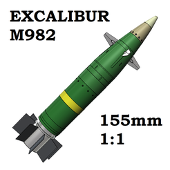 1.png M982 Excalibur 155mm Shell 1:1