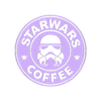 Starwar Coffee.stl Café Starwars-2D ART