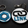 LINK_Keyring_Small_Big1.jpg Crypto Keychain/Keyring Link-Chainlink