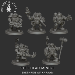 Set-2.png 3D file Steelhead Miners・3D printable model to download