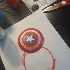 Captain America Shield Endgame