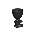 Vaso_17_Negro_1.jpg Free STL file JARRÓN MACETA ROBERT 17 - VASE FLOWERPOT ROBERT 17・Object to download and to 3D print