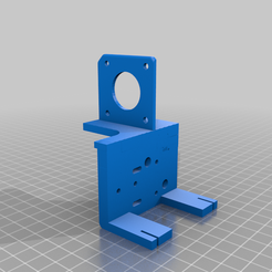 Modificado_MGN12H_Adapter.png Ender 3 Direct Extrusion with BMG and Linear Guide