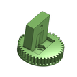 turretCogwheel.png BotZi 3D printed robotic arm with MG90S servos and Arduino Nano