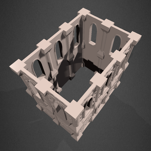 undefined-snapshot-6.png Naboo Theed Rectangular Building - Star Wars Legion