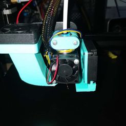1.jpg Archivo STL gratis Simplair for Creality E3D V6 Hotend bowden mount・Modelo imprimible en 3D para descargar