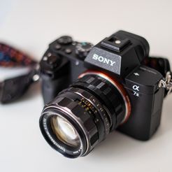 _DSC5771.jpg Free STL file Adapter thread M42 to Sony E (NEX)・3D printable model to download