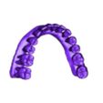 modelo didactico inferior morfo.stl Dental morphology "LowerJaw"