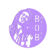 B0B_MARLEY_fixed.STL Archivo STL Tutorial vinilo reloj de pared KISS・Design para impresora 3D para descargar