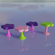 6.png 1/6 scale flower chair for Barbie