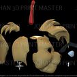 untitled.381-2.jpg throttle biker mice from mars head (3d model printable)