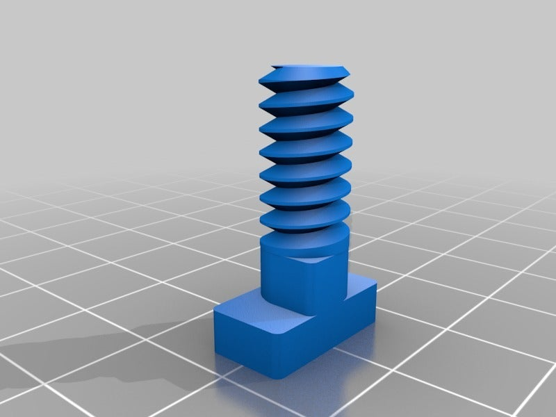 178ee05cdf71e1167f367fc2aeab689f.png Free STL file Bolt and nut for 40x40 alu profile・3D printable model to download, corristo25