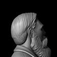 2.jpg Friedrich Engels 3D Model Sculpture