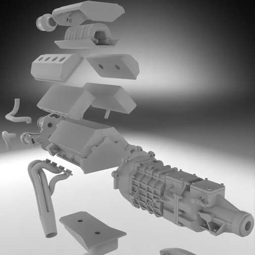 32-Ford-Pickup-Parts-17.png 1932 Ford Pickup 3D-Druck Bausatz