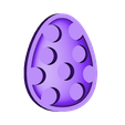 Egg Magnet Dots Whole.stl Easter Egg Magnets