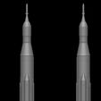 18.jpg The Space Launch System (SLS): NASA’s Artemis I Moon Rocket with platform. File STL-OBJ for 3D Printer