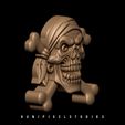 3D-pirate-bas-relife-3d-print-Holloween-3d-model,stl-file,3d-printable,3d-print-model,bas-relie.jpg 3D Pirate Skull Cross bone Bas relief design STL