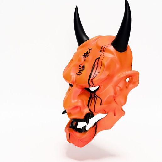 0004.jpg Cyberpunk Oni Mask toy