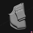 06.jpg The Holster for Bond Pullpup Gun 3D print model