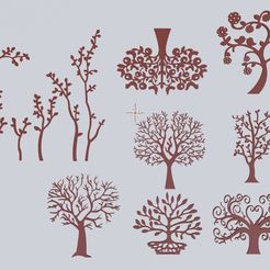 asfdsv.jpg Archivo STL Arboles・Modelo para descargar e imprimir en 3D