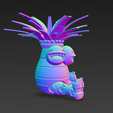031.png Mecha Exeggutor - Mechanical Pokémon Inspired STL | 3D Printable Model