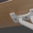 bed table bottom.png Bed table - Bed table - Mesa de cama 3D print model