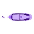 Barco de pesca.stl Fishing boat, (republished)